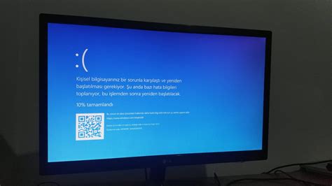 Bilgisayarım mavi ekran hatası veriyor