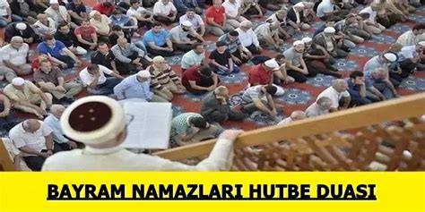 Bilindiği gibi bayram namazları bayramın 1.