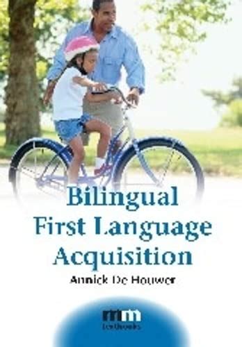 Bilingual first language acquisition mm textbooks. - Educational audiology handbook by cheryl johnson.