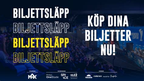 Biljetter svenska cupen