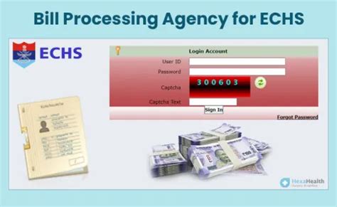 Bill Processing Agency For Echs Login - Official Link