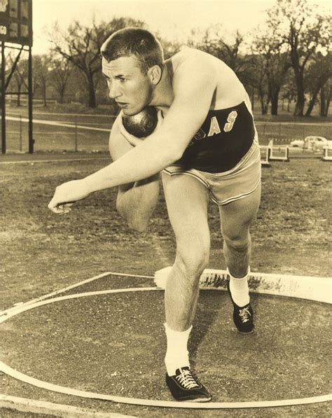 Oct 18, 2023 · Then Dallas Long (see cover) heaved the 16-pound steel ball 64 feet 6½ inches to top Davis. Long, in turn, held the record for a whole week before Bill Nieder did 65 feet 7 inches in the Texas Relays. Nieder is the present record holder, but his tenure is shaky, to say the least. 