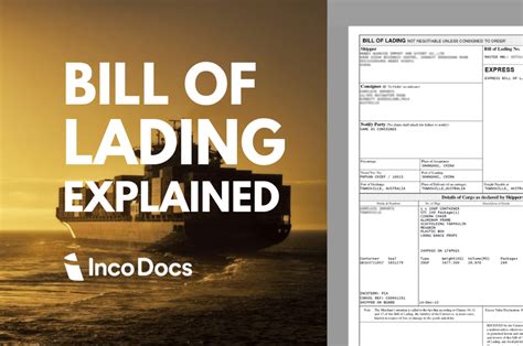 Bill of Lading [BOL] in Shipping - Explained with …