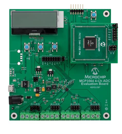 Bill of Materials MCP3564 4-Ch ADC Evaluation Board V2