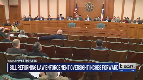 Bill reforming Texas law enforcement oversight inches forward
