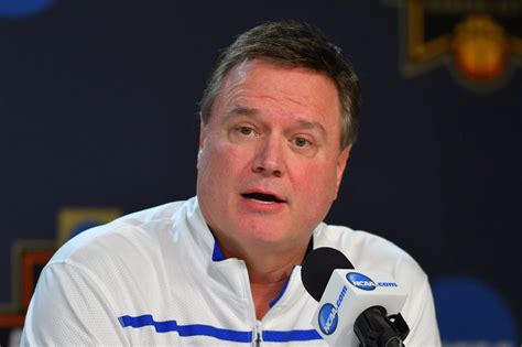 Bill Self Biography. In 17 seasons at Kansas, Bill Self is 501-109 (82.1 percent), averaging 29.5 wins per year. Overall, Self has a 708-214 (76.8 percent) record in 27 seasons as a head coach. In 2020, he became the second-youngest coach to claim 700 NCAA Division I victories. He was named just the eighth head coach in Kansas basketball .... 