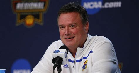 CLOSE. Bill Self answers questions from the media during the break out session of the Big 12 Men's Basketball Tipoff.. 