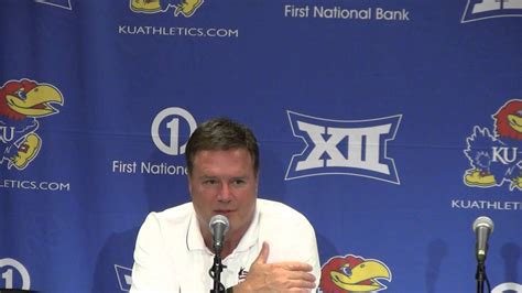 Kansas Coach Bill Self will miss the Big 12 tourname