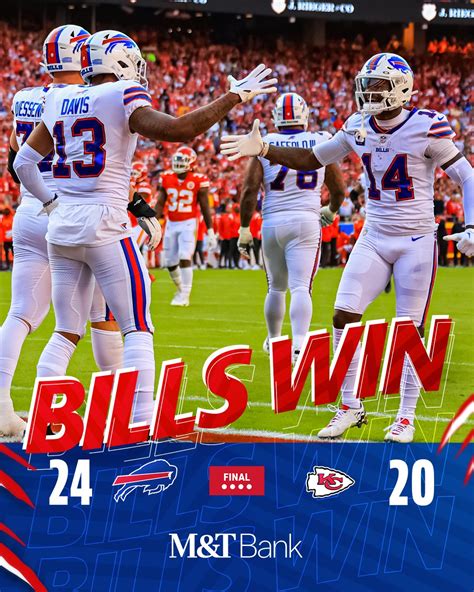 Who Will Win: Bills vs. Commanders. Based on cutting-edge machine learning and data, Dimers.com has simulated Sunday's Bills-Commanders NFL game 10,000 times. Dimers' revolutionary predictive analytics model, DimersBOT, currently gives the Bills a 62% chance of winning against the Commanders in Week 3 of the NFL season.. More: Bills vs. Commanders Simulated 10K Times.