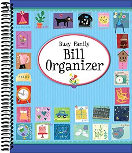 Read Online Bill Organizer Busy Family By Publications International
