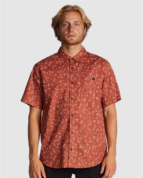 Billabong Sundays Mini Ss Shirt - Red Clay SurfStitch