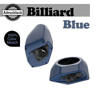 Billiard Blue 6.5 inches Speaker Pods Fits Advanblack & Harley …