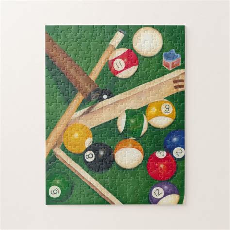 Billiards Picture Jigsaw Puzzles for Sale Redbubble