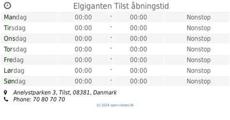 Billigblomster tilst åbningstider
