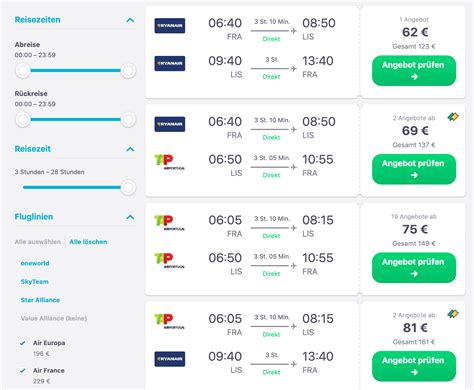 Billigflüge von Hannover nach Lissabon ab 145 € Skyscanner