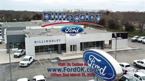 Billingsley Ford Inc | AUTOMOBILE - DEALERS. Billingsley Ford Inc. Share: AUTOMOBILE - DEALERS; Billingsley Ford Inc. Visit Website; 3804 W Broadway St. Ardmore, OK 73401-9693 (580) 226-3300 (580) 226-1860 (fax) About; Map; About. AUTOMOBILE - DEALERS What's Nearby? Distance: .... 