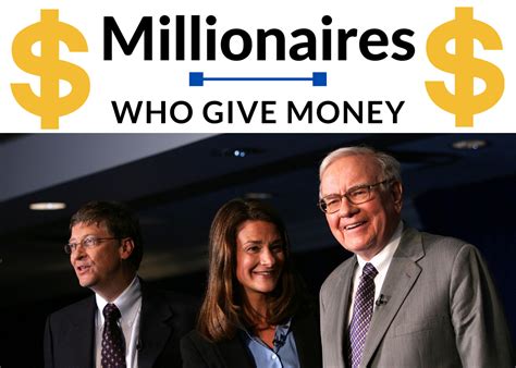 People who help people in need and Philanthropists giving away money are always prepared to help, its your job to find them.-----Update 06/23/2014: Be sure to check the popular labels listed below. These labels have all the best resources of Millionaires Giving Money and receive the greatest recognition from the readers of Millionaires Giving ... . 