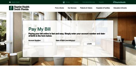 Pay your Baptist Health System (FL) bill online with doxo, Pay with a credit card, debit card, or direct from your bank account. doxo is the simple, protected way to pay your bills with a single account and accomplish your financial goals. Manage all your bills, get payment due date reminders and schedule automatic payments from a single app.
