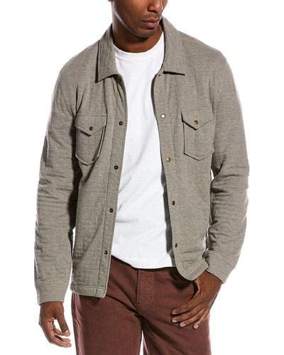 Billy Reid Utility Jacket - Grey Jackets, Clothing - BDR24593 The ...