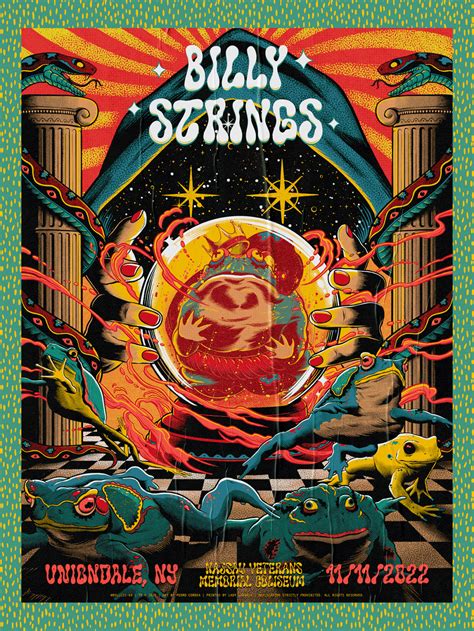 Billy Strings Posters + Merchandising on Behance