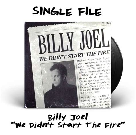 Singer Billy Joel topped the charts in the 1970s and ’80s with hits like “Piano Man,” “Uptown Girl,” and “We Didn’t Start the Fire.”. 