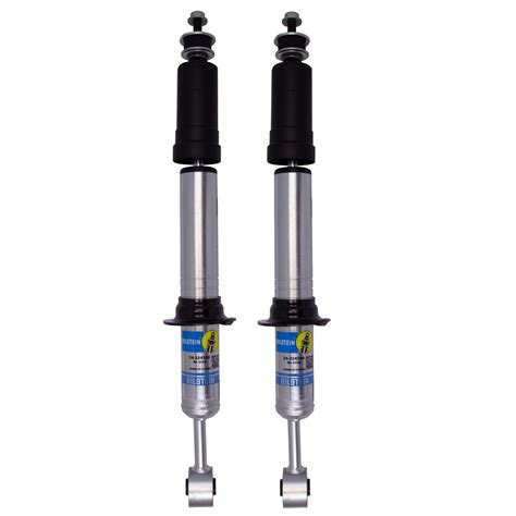 Part: 2×33-313146. Bilstein B8 5100 shock absorbers are designed as a direct fit solution for lifted trucks and SUV’s. These shock absorbers feature a monotube design which provides consistent fade free performance. B8 5100 shock absorbers utilize a unique, velocity sensitive, digressive piston which reacts to changing road conditions.. 
