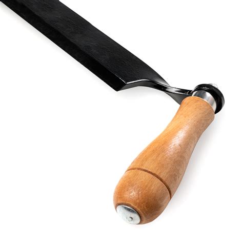 Biltek 10" Straight Draw Shave Tool Knife Bark Peeler, Drawknife
