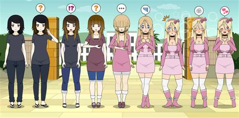 Bimbofication Transformation by ForbiddenStory on DeviantArt