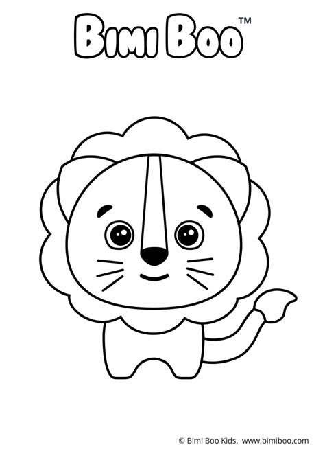 Bimi Boo Coloring