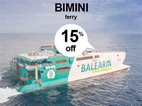 Bimini Ferry Coupon & Promo Code Exclusive Offers 2024