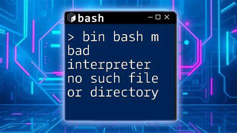 Bin bash bad interpreter operation not permitted.  However, if I run it on El Capitan (1...