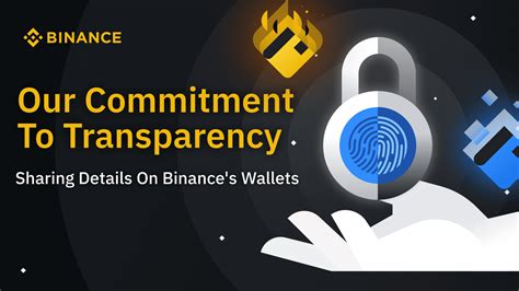 Binance's Commitment to Transparency and Security