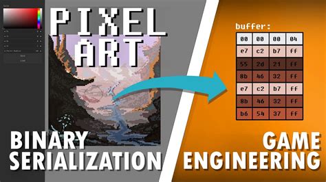 Binary Serialization and Pixel Art in C and OpenGL - YouTube