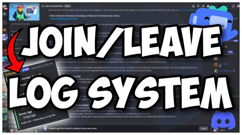 Binary join bot.  Overview Discord Join Logs Made Simple! Want a nice, embedded join log fo...