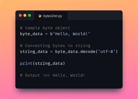 Binary to bytes python.  In this context, In Python, a string is a sequence of U...
