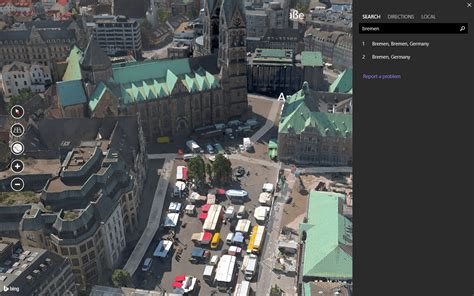 Bing! Maps 3D for Windows