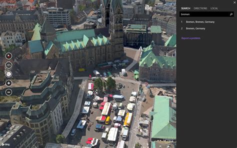 Bing! Maps 3D for Windows