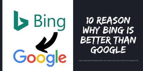 Bing: Why Google