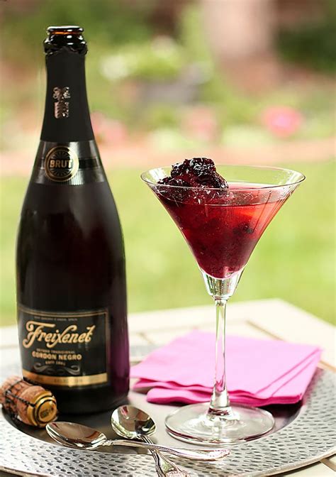 Bing Cherry Sorbet with Cava Sparkling Wine - Creative …