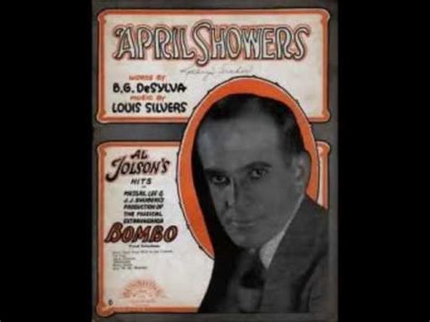 Bing Crosby feat. Al Jolson - April Showers Lyrics - LetsSingIt