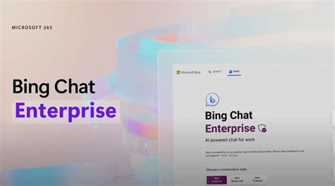 Bing chat enterprise. Nov 9, 2023 ... Share your videos with friends, family, and the world. 