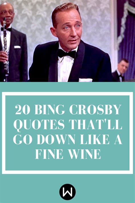 Bing crosby last words