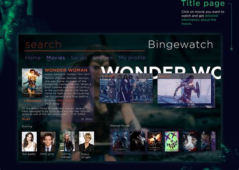 Bingewatch.com. The latest version of BingeWatch is now available for download, and you won't want to miss out on the new and improved features. We've made searching for your favorite movies, TV shows, and actors smarter and faster than ever before. With updated search algorithms, BingeWatch can quickly provide you with the results you're looking for. 