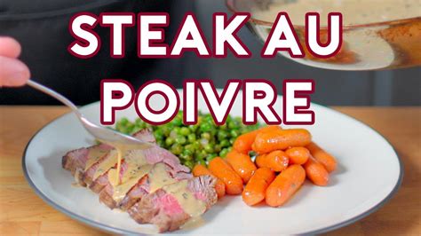 Binging with Babish 2024x07 "Steak au Poivre from Archer"