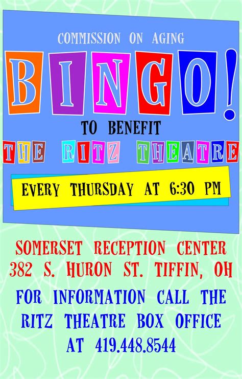 Bingo - Seneca County Commission on Aging Bingo benefiting The …