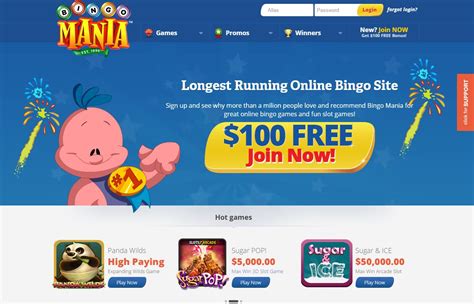 Bingo mania login. Bingo Mania Review. Bingo Mania is a fun online bingo site with a vibrant atmosphere and a bold colour scheme. Established way back in 1996, this site has a world of experience in providing players with top bingo … 