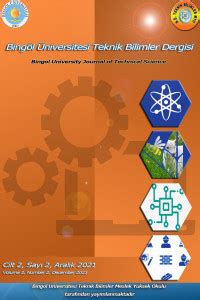 Bingol University Journal of Technical Science » Submission » . 