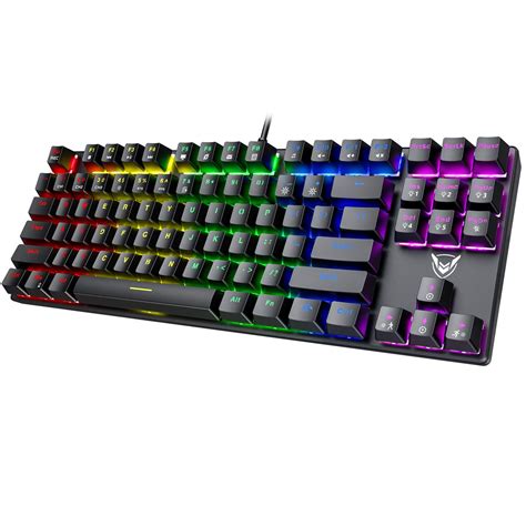 Binmer Rgb Illuminated Keyboard 60% Mechanical Gaming