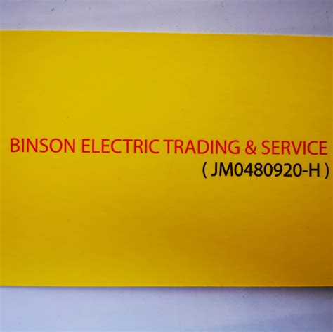 Binson Electric trading & service - Facebook