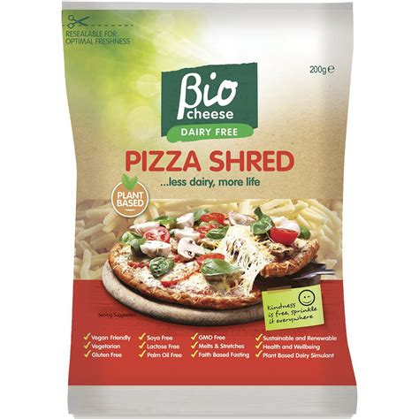 Bio Cheese Shred Pizza 200G Woolworths